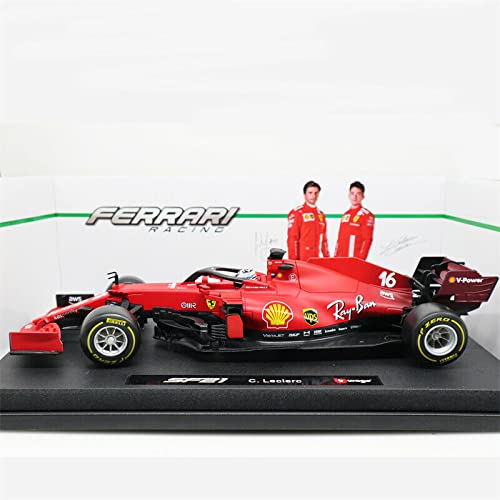 Amazon | ブラーゴ F1 ミニカー 1/18 フェラーリ SF21 シャルル